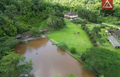 Sítio com 4 suítes à venda, 46484 m² por r$ 2.990.000 - itoupava central - blumenau/sc