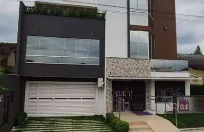 Casa com 3 suítes à venda, 400 m² por r$ 2.200.000 - centro - timbó/sc