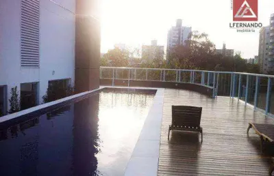 Apartamento com 1 dormitório para alugar, 27 m² - centro - blumenau/sc