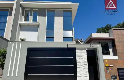 Casa com 3 suítes à venda, 300 m² por r$ 2.800.000 - vila nova - blumenau/sc