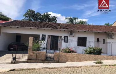 Casa com 4 dormitórios, sendo 1 suíte à venda, 177 m² por r$ 695.000 - água verde - blumenau/sc