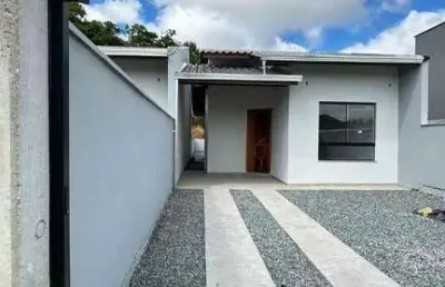 Casa com 2 dormitórios à venda, 62 m² por r$ 360.000,00 - vila nova - barra velha/sc