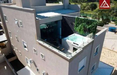 Cobertura mobiliada com 3 suítes à venda, 145 m² por r$ 1.950.000 - mariscal - bombinhas/sc