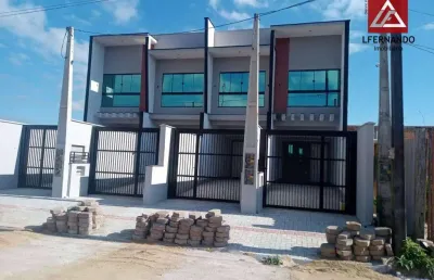 Sobrado com 2 suítes à venda, 85 m² por r$ 395.000 - figueira - gaspar/sc