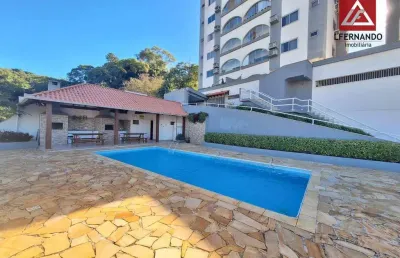 Apartamento com 3 dormitórios, sendo 02 suítes para alugar, 117 m² - centro - blumenau/sc