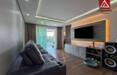 Apartamento com 2 dormitórios, sendo 1 suíte à venda, 89 m² por r$ 700.000 - itoupava norte - blumenau/sc