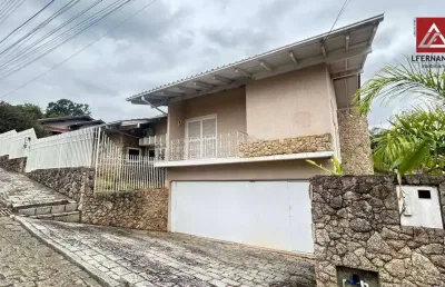 Casa com 3 dormitórios para alugar, 321 m² - velha - blumenau/sc
