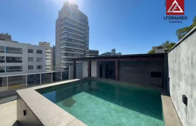 Apartamento com terraço, piscina e 2 suítes à venda, 216 m² por r$ 990.000 - vila nova - blumenau/sc
