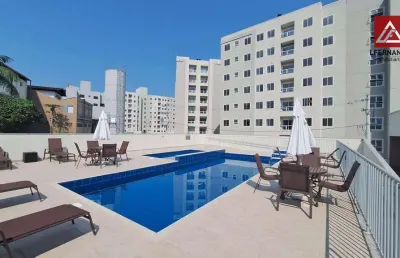 Apartamento com 2 dormitórios para alugar, 44 m² por r$ 1.771/mês - água verde - blumenau/sc