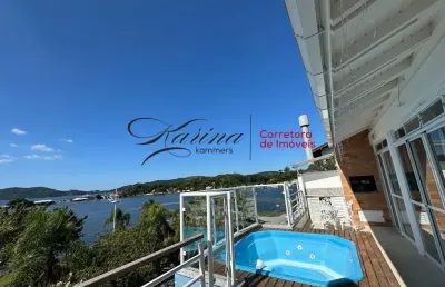 Cobertura duplex com vista deslumbrante para a lagoa da conceição!