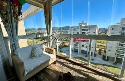Lindo apartamento com 3 quartos com  vista mar no melhor e maior home clube de são josé
