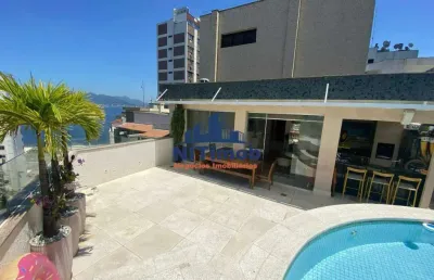 Cobertura à venda, 4 quartos, 2 suítes, 4 vagas, icaraí - niterói/rj