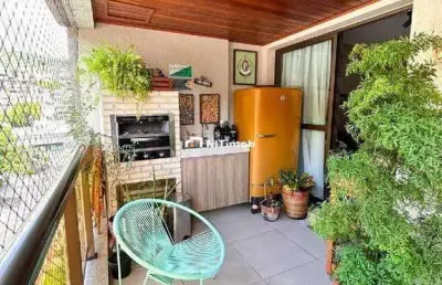 Apartamento à venda, 3 quartos, 1 suíte, 2 vagas, charitas - niterói/rj