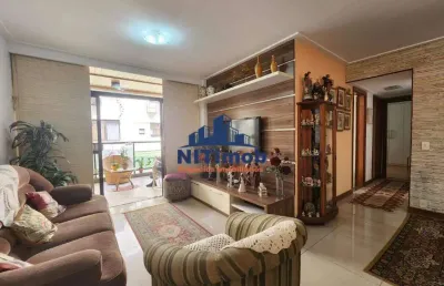Apartamento à venda, 3 quartos, 1 suíte, 2 vagas, maceió - niterói/rj