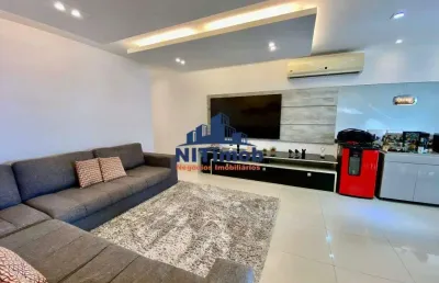 Apartamento à venda, 3 quartos, 3 suítes, 2 vagas, charitas - niterói/rj