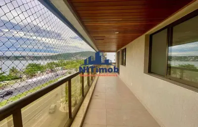 Apartamento à venda, 4 quartos, 4 suítes, 3 vagas, charitas - niterói/rj