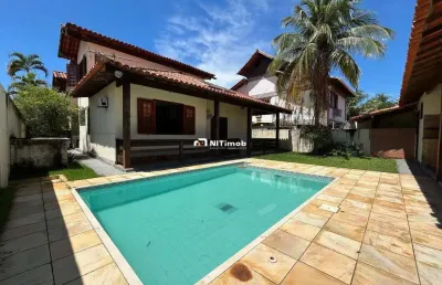 Casa à venda, 5 quartos, 2 suítes, 3 vagas, camboinhas - niterói/rj