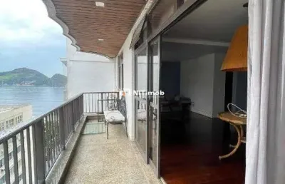 Cobertura à venda, 4 quartos, 2 suítes, 4 vagas, icaraí - niterói/rj
