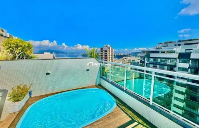 Cobertura à venda, 4 quartos, 2 suítes, 3 vagas, icaraí - niterói/rj