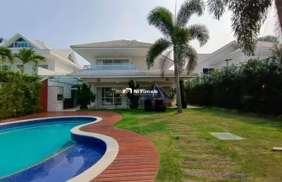 Casa à venda, 4 quartos, 4 suítes, 5 vagas, barra da tijuca - rio de janeiro/rj