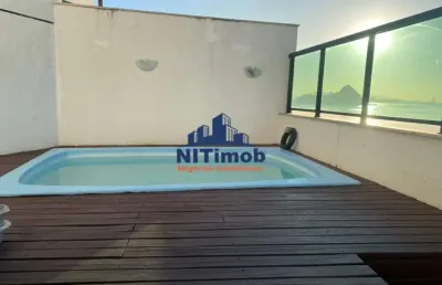 Cobertura com 3 quartos à venda na Avenida Prefeito Sylvio Picanço, 845, Charitas, Niterói