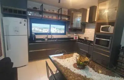 Apartamento cobertura duplex em recanto das primaveras i, boituva/sp