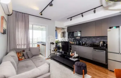 Apartamento vila monte alegre - 74m², 2 dorms, 1 suíte, varanda, 2 vagas, armários, lazer completo.