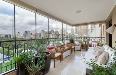 Apartamento jardim europa - vista espetacular para o bairro e clube pinheiros
