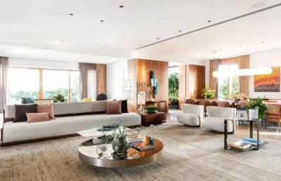 Apartamento jardim paulistano - 800m² - 5 suites - mobiliado - cinematográfico