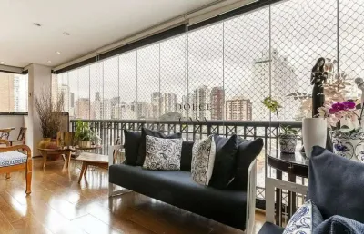 Apartamento vila nova conceição - amplo e mobiliado