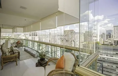 Apartamento no jardim europa -  vista 360° e varanda em todos os ambientes
