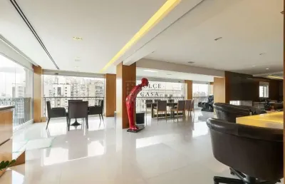 Apartamento na vila nova conceição - mobiliado com 2 suítes + escritório