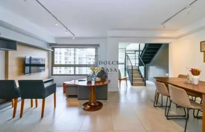 Cobertura duplex no itaim bibi - suite master e lazer completo