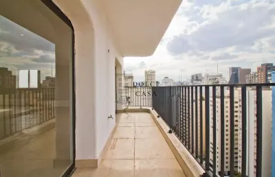 Apartamento no jardim paulista - varanda, 3 suites + escritório