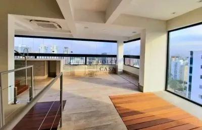 Cobertura triplex no cerqueira césar - espaço gourmet e 2 suites