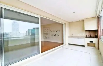 Apartamento no itaim bibi - varanda com churrasqueira e 3 suítes
