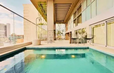 Cobertura no jardins - mobiliada, smart house, piscina e academia