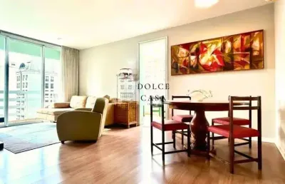 Apartamento mobiliado no jardim paulista - com área gourmet, varanda e 2 suites