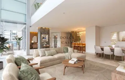 Apartamento novo no jardim paulistano - 3 suites, vista panorâmica