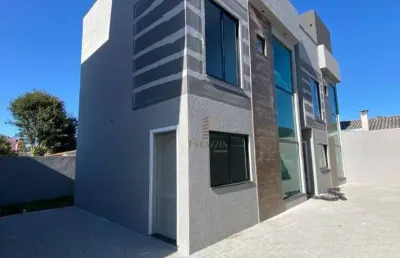 Sobrado com 3 dormitórios à venda, 80 m² por r$ 599.000,00 - uberaba - curitiba/pr