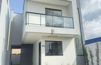 Sobrado com 3 dormitórios à venda, 117 m² por r$ 769.900 - costeira - são josé dos pinhais/pr