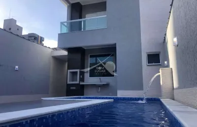 Sobrado com 3 suíte, tupi, praia grande - r$ 1.1 mi, cod: 10259