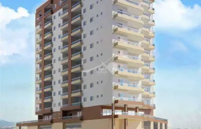Apartamento com 1 quarto, caiçara, praia grande - r$ 360 mil, cod: 10282