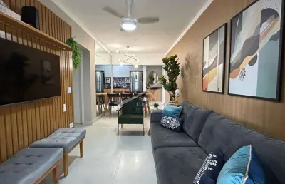 Apartamento com 2 quartos, balneário maracanã, praia grande - r$ 660 mil, cod: 11558