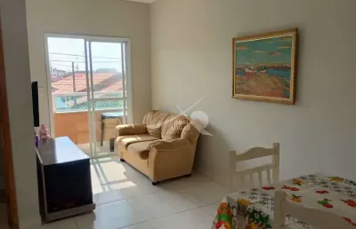 Casa em condomínio fechado com 1 quarto à venda na Avenida Ângelo Perino, 429, Balneário Maracanã, Praia Grande