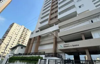 Apartamento com 3 quartos, aviação, praia grande - r$ 830 mil, cod: 12040