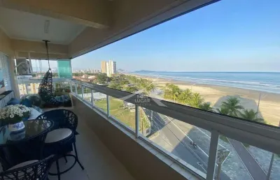 Apartamento com 2 quartos, balneário maracanã, praia grande - r$ 680 mil, cod: 5637