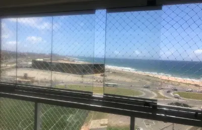 2 quartos ,varanda gourmet frente mar em armação /salvador / bahia