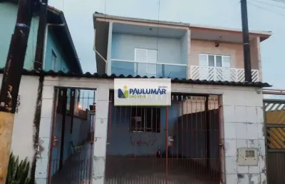 Sobrado com 2 dorms, princesa, praia grande - r$ 375 mil, cod: 828297