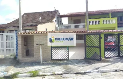 Sobrado com 2 quartos, agenor de campos, mongaguá - r$ 395 mil, cod: 828430